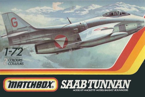 Matchbox saab j - pk-33),