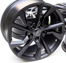18 Zoll Audi  TT TTS 8S FV3 S-Line Felgen 8S0601025AN 8,5x18 ET50 Schwarz Matt