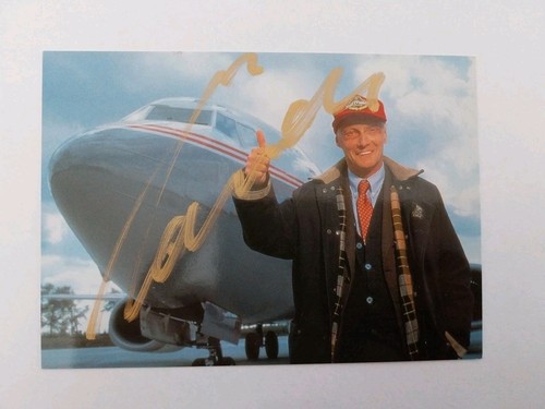 Niki lauda autogramm signiert - niki,