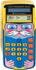 Texas Instruments Little Professor Taschenrechner, mit 80.000 Rechenaufgaben