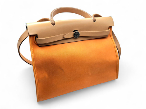 Hermès tasche herbag toile - hermès,
