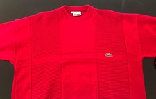 Lacoste Herrenpullover, rot, Gr. XXL EU56, guter Zustand, 100% original, NP 179€