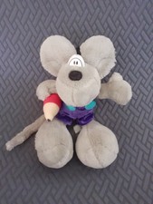 Stofftier, Maus, Diddl, mit Bleistift, Schulranzen, Schultag, Einschulung