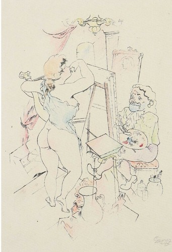 George grosz lady - grosz, hamilton