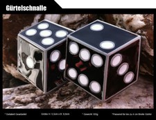  Gürtelschnalle BLACK & WHITE