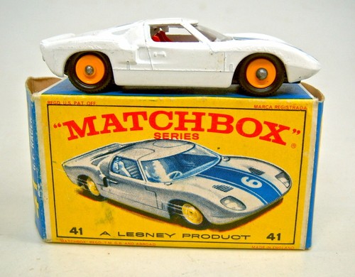 Matchbox 41c ford - 41c, weiß