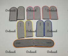 BUNDESWEHR SCHULTERKLAPPEN (oL) - HEER - MANNSCHAFTEN - WAFFENFARBE AUSWÄHLBAR