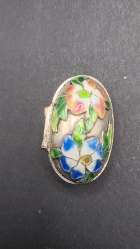 Emaille cloisonne schmuckdose - emaille,