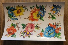 DDR Abziehbilder Schiebebilder Blumen 08