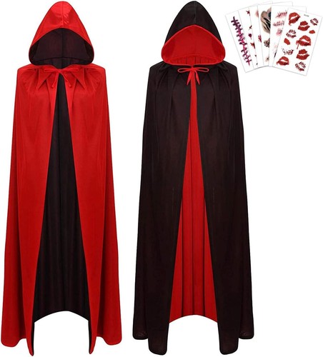 Halloween umhang mit kapuze - umhang,