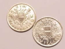 ÖSTERREICH 1,- Schilling 1925 + 1926  (L3706)