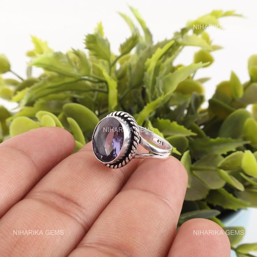 925 silber natürlich iolite - 925,