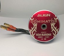 Align Dominator RCM-BL850MX 490KV T-Rex 700, 800 etc. Brushless Motor