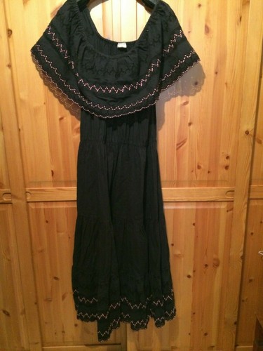 Kleid schulterfrei vintage - kleid,