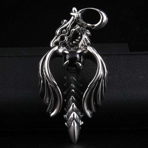 Schwarzer onyx engel drache - schwarzer,