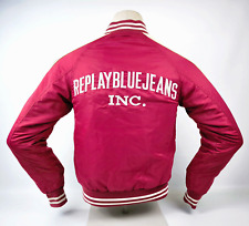 Jacke von Replay 23 rot Gr. L großes Rückenlogo