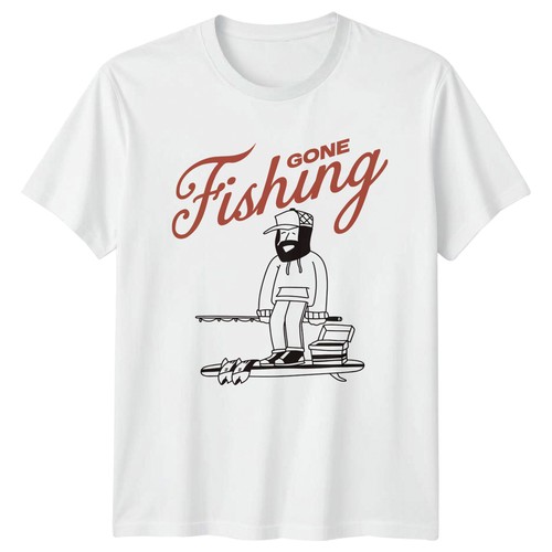 Gone fishing back never summer - fishing,