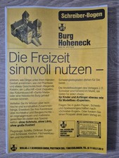 Schreiber-Bogen "Burg