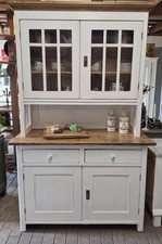 Antikes Buffet Küchenbuffet Küchenschrank shabby weiß