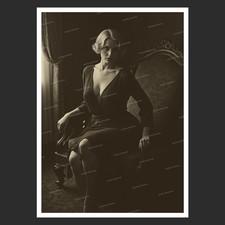 Vintage Photo Print SW Woman