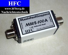 Mws 100 mantelwellensperre - mws,