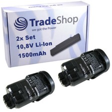 2x Premium AKKU 10,8V 1500mAh