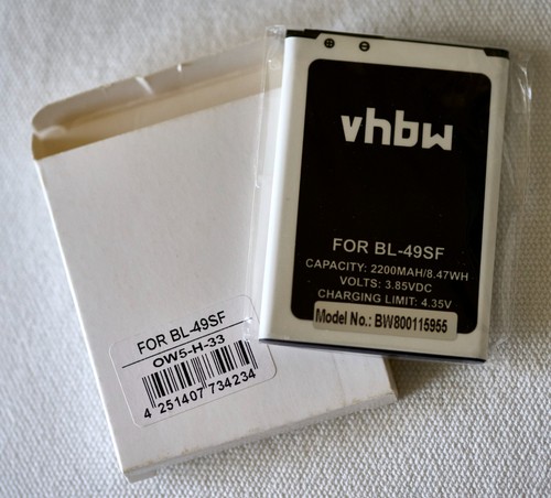Vhbw akku 49sf optimus - bl-49sf, lg