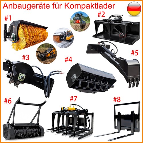 Kompaktlader anbaugeräte - kompaktlader,