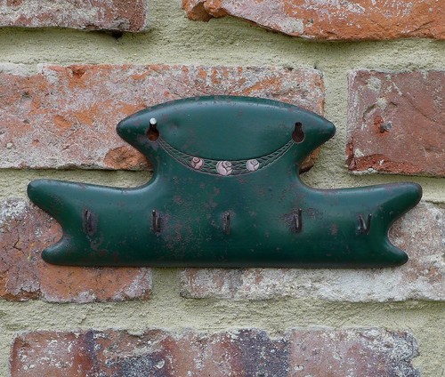 Antiker jugendstil wandhaken - antiker,