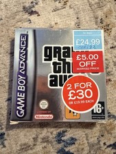 Grand Theft Auto GTA - Gameboy