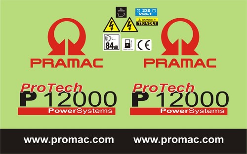 Pramac p12000 generator - pramac,
