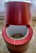 2 Rollen Bodenmarkierungsband PVC rot, Länge 33m, Breite 75mm OVP