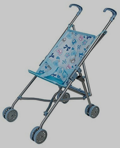 Idena puppenbuggy 40069 blau - puppenbuggy,
