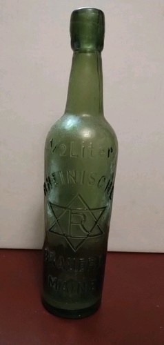Alte bierflasche rheinische - alte,