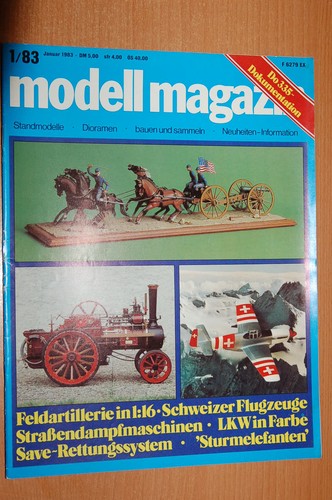 Modell magazin jahrgang - jahrgang, 1983