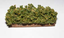 sehr gute HO Faller Hecke Holz Fuß Sägemehl Leim Masse für unverglaste Wiking b