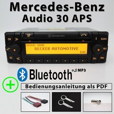 Original Mercedes Audio 30 APS Bluetooth Radio Becker CD Navigationssystem Set