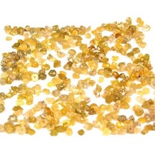 2 x Diamant gelb Ø ca. 3 mm