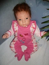 Rebornpuppe Rebornbaby Mädchen mit Bauchplatte "Sabrina von Reva Schick"