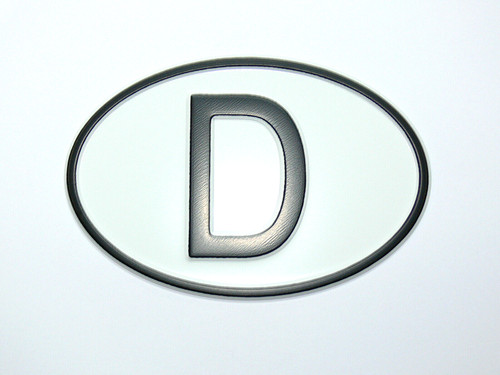 Schild alu geprägt für vw - alu,