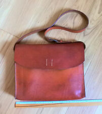 Echt Leder Ledertasche UNI Umhängetasche Lehrertasche Studenten Aktentasche