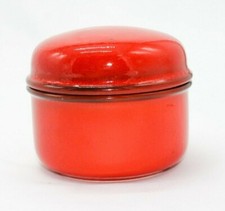 TRUE VINTAG Thomas Porzellan Zuckerdose Scandic rot Steingut Keramik 1970er