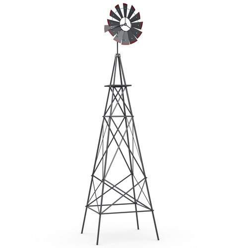 Windrad 253cm windmühle aus - windrad,