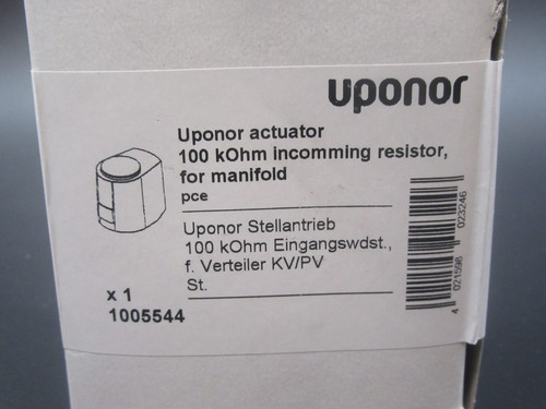 Uponor stellantrieb 100 kohm - uponor,