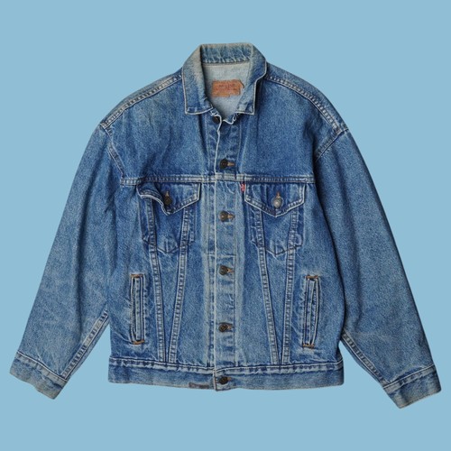 Vintage 90s jeansjacke l - -,