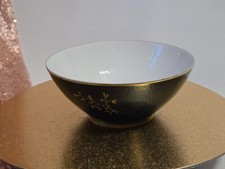 vintage Schale, HUTSCHENREUTHER, Phönixvogel, Vergoldung, echt Kobalt  16,5 cm