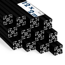 Alu Profil 12 Stück 40x40mm