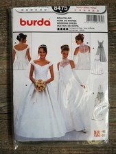 Schnittmuster Burda Kleid Brautkleid Nr. 8475 Gr. 38-48 NEU originalverpackt