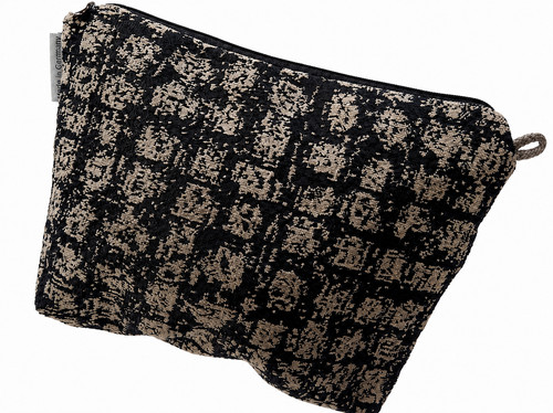 Schminktasche delia schwarz - schminktasche,