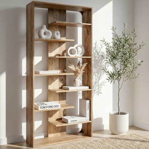Bücherregal massivholz - bücherregal,